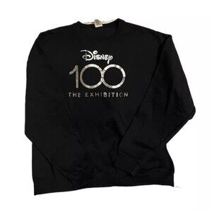 Ladies Disney At George 100 Years Of Wonder Black Jumper Size XL